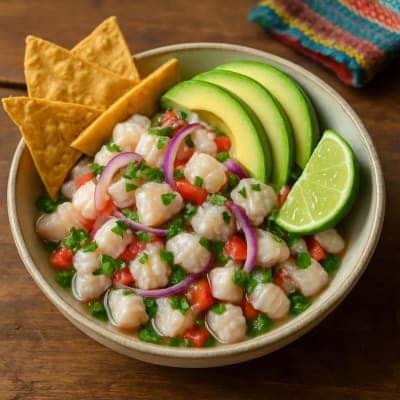 Fish ceviche